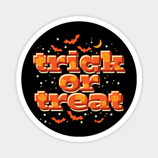 Halloween Trick or Treat Magnet